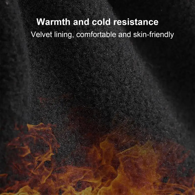 Heating gloves for outdoor cycling and skiing electric heating gloves with touch screen protection