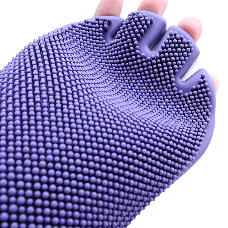 Pet gloves for grooming cats bathing pets brushing cats and dogs hair removal and massage glove