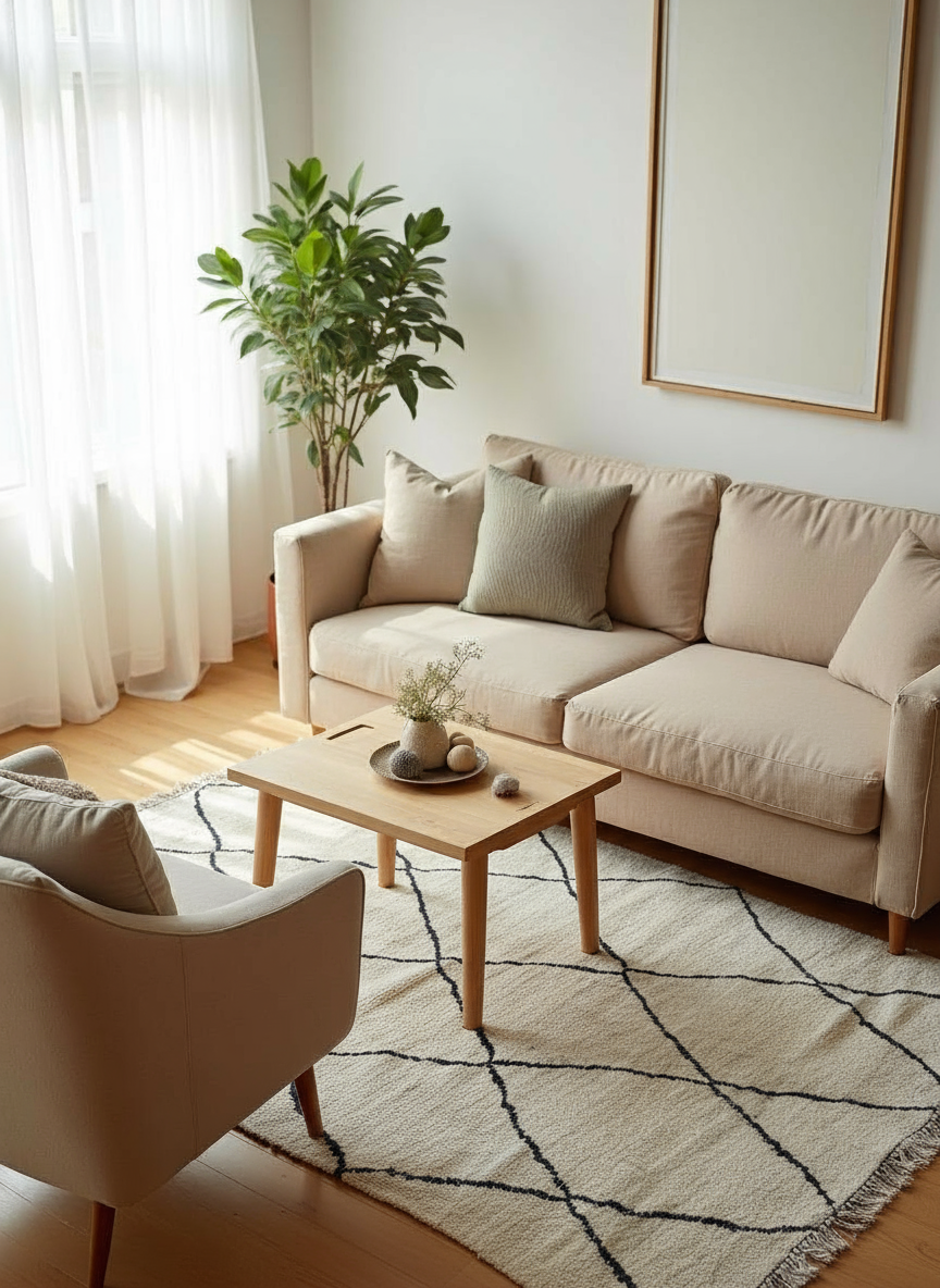 Bazaar Moroccan Rug - 177 x 129 cm-1